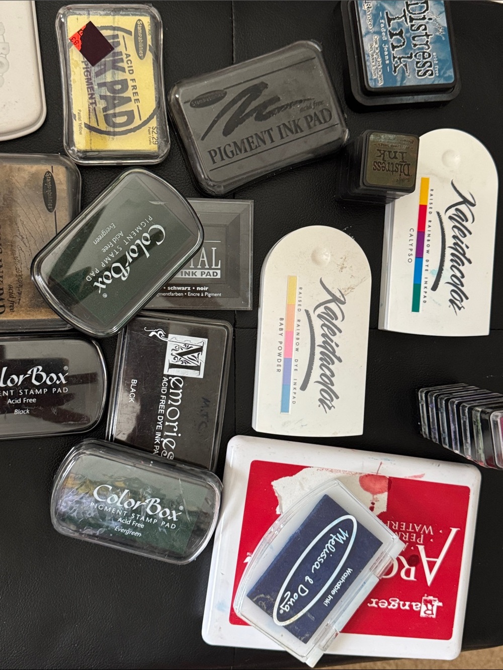 ink for rubber stamps